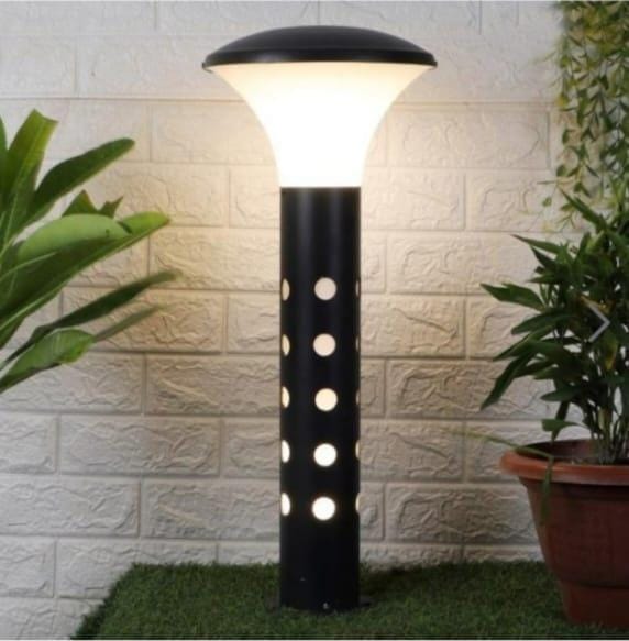 Grey Die Cast Waterproof   Bollard Light